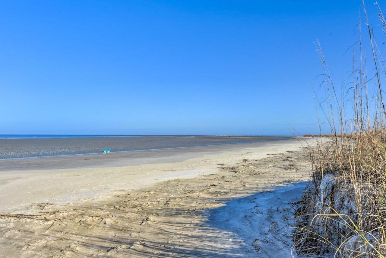 Ocean-View Saint Helena Island Condo - Pool Access Oceanmarsh Subdivision Екстер'єр фото