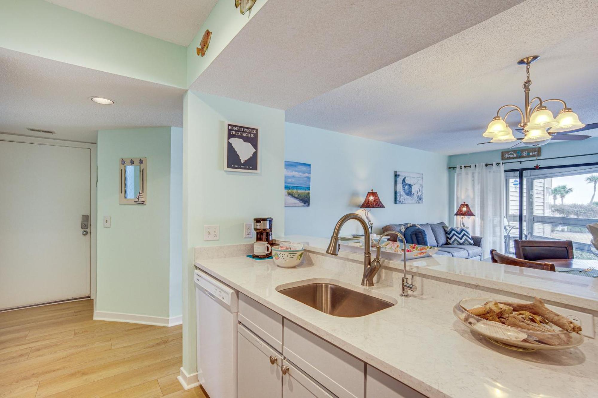 Ocean-View Saint Helena Island Condo - Pool Access Oceanmarsh Subdivision Екстер'єр фото